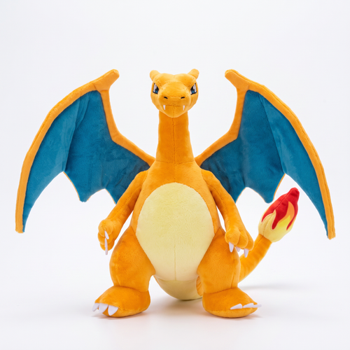 Peluche Dracaufeu Pokémon kawaii collector - photo studio