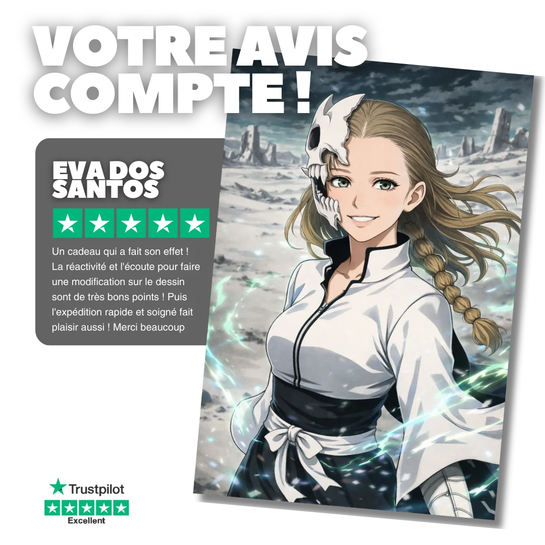 Portrait manga personnalisé | Bleach