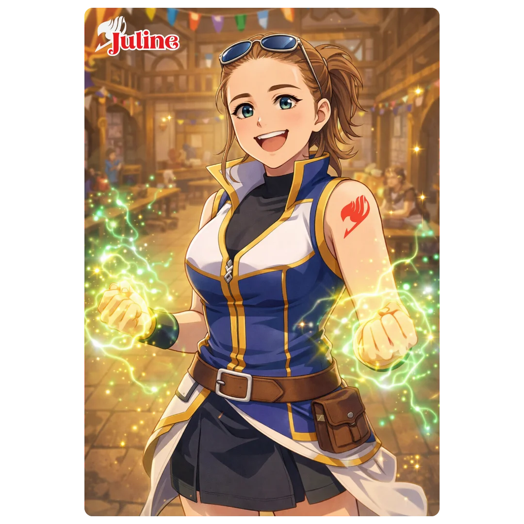 Portrait manga personnalisé | Fairy Tail