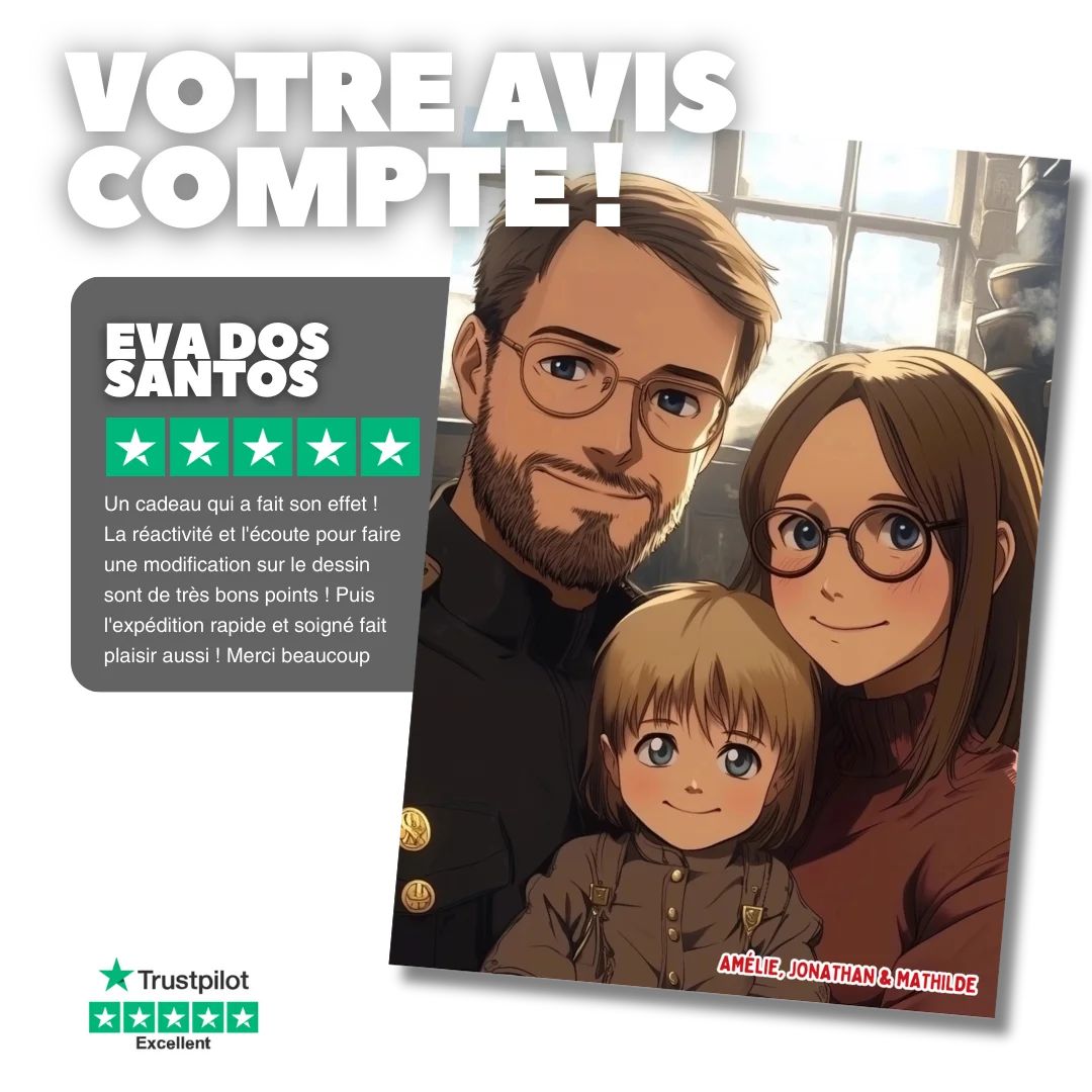 Portrait manga personnalisé | Fullmetal Alchemist