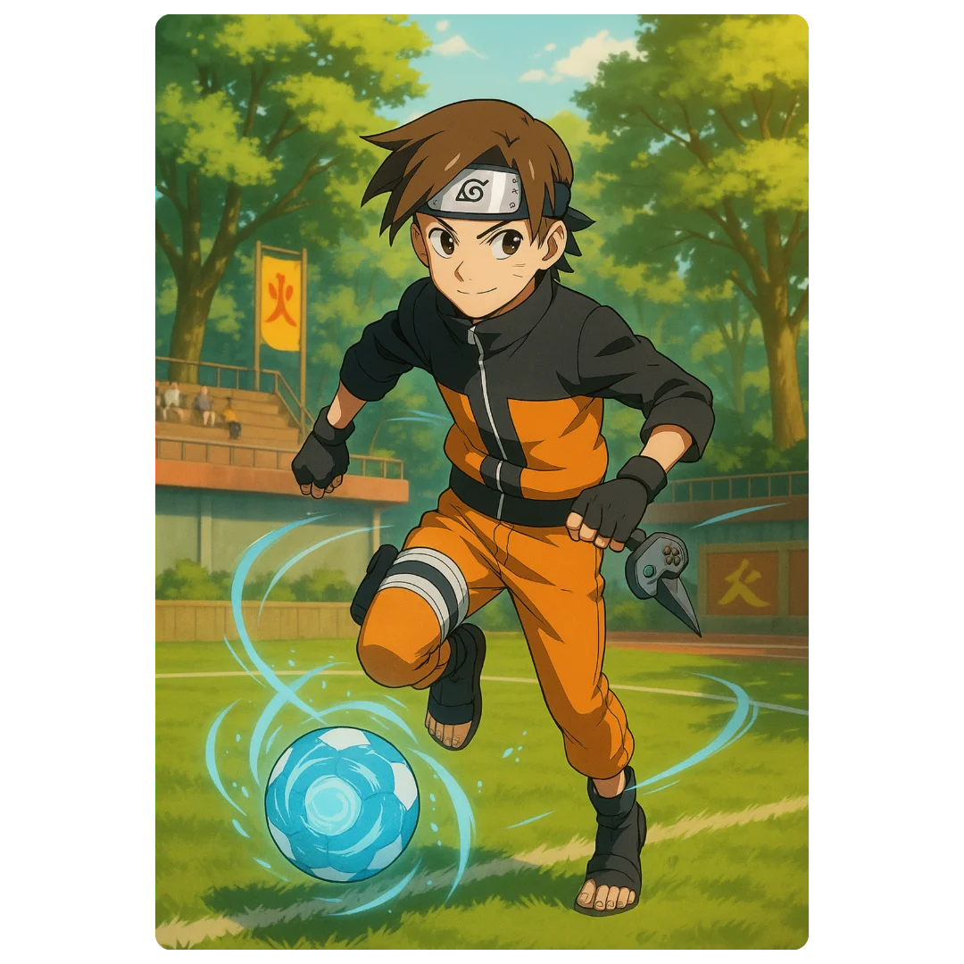 Portrait manga personnalisé | Naruto