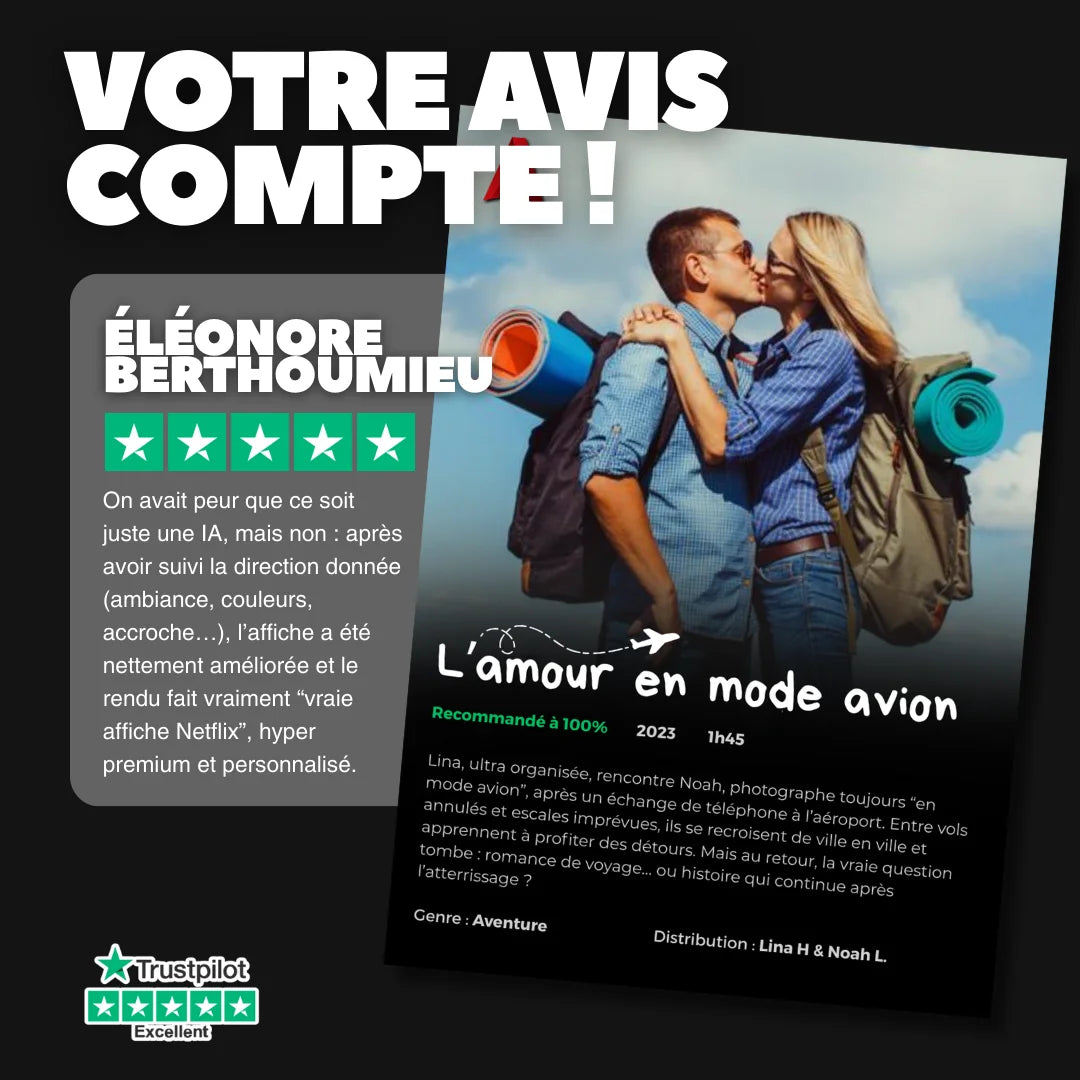 Affiche Netflix Personnalisée