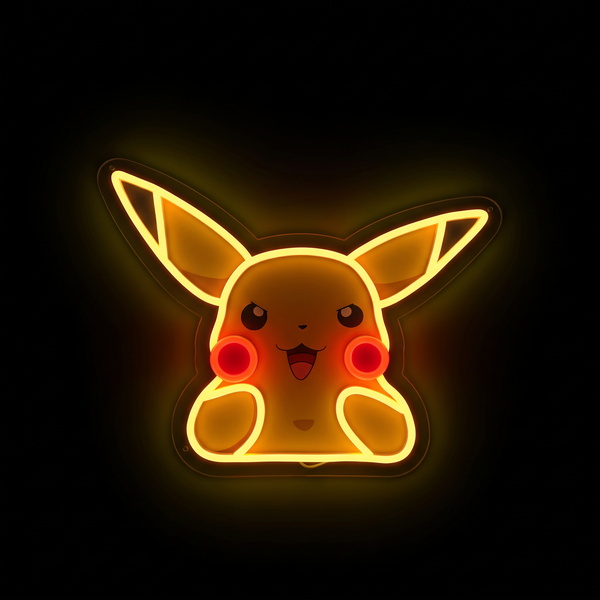 Néon LED Pokémon Pikachu pour déco chambre gaming